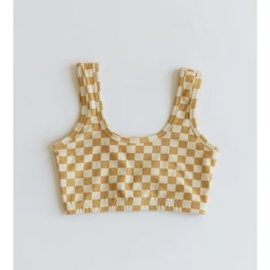 Arq Full Coverage Bra in Carrés